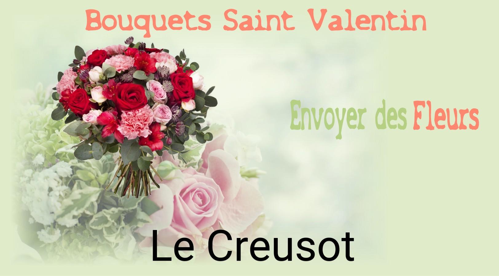 Roses de Saint-Valentin livrées à Le Creusot